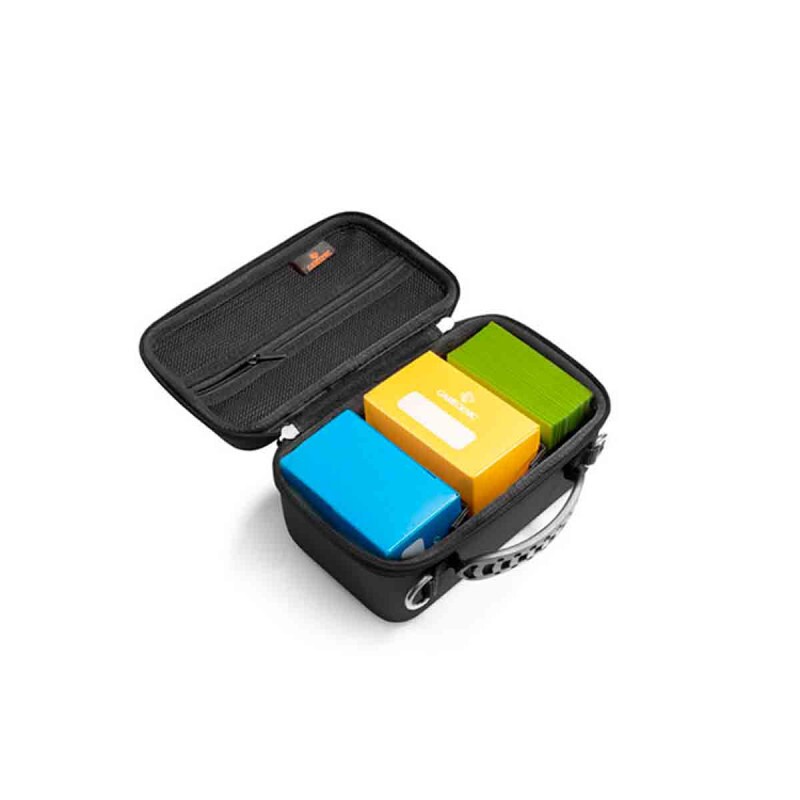 Étui Gamegenic Shell – Capacité 250+ Cartes Double Sleeve – Avec Poignée, Bandoulière Et Séparateurs Amovibles