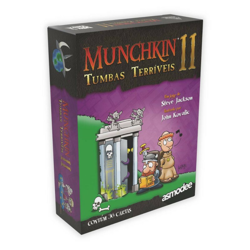 Munchkin 11: Tumbas Terríveis - Playeasy