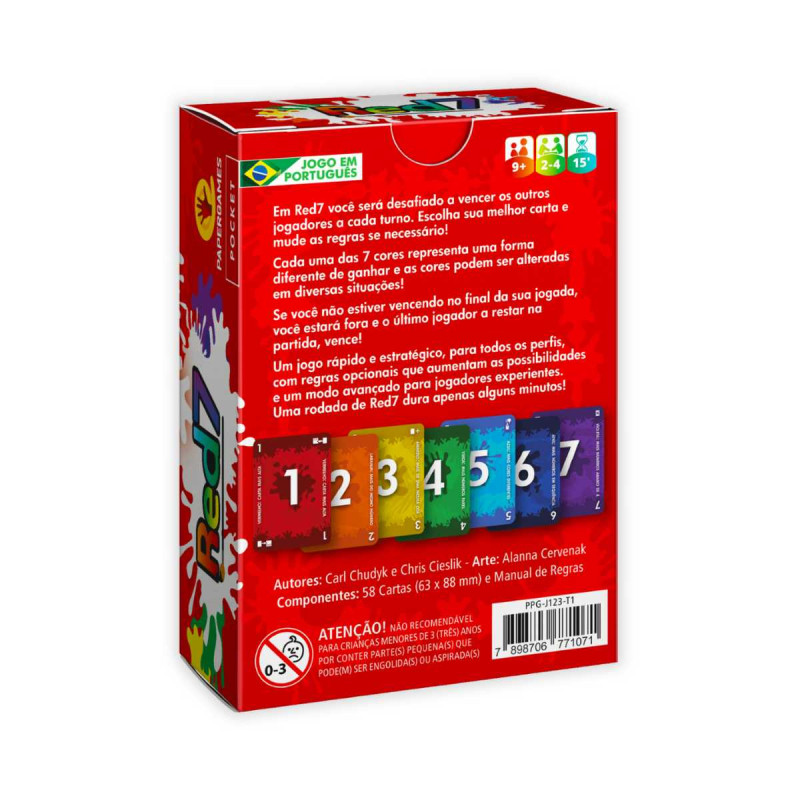 Red 7 Pocket - Playeasy