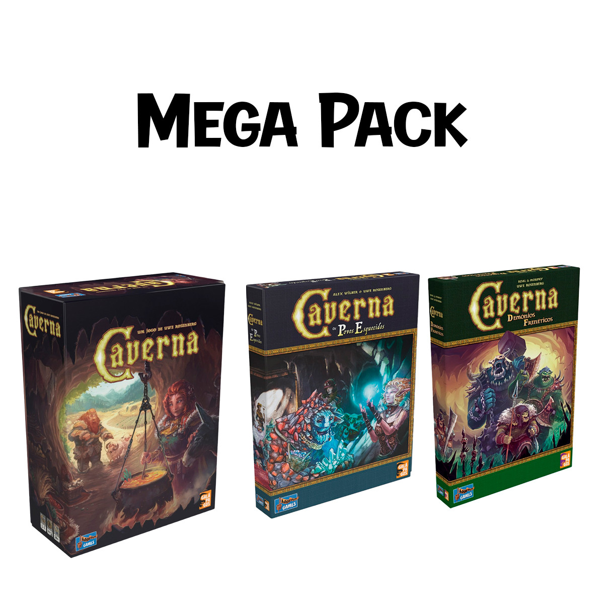 Mega Pack: Caverna + Expansões