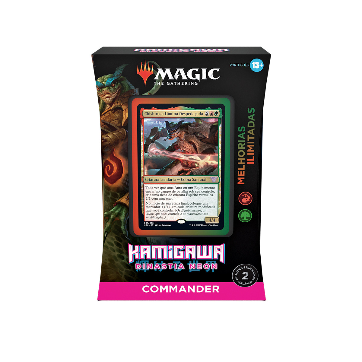 MTG Kamigawa: Dinastia Neon - Commander Upgrades Unleashed (Inglês)