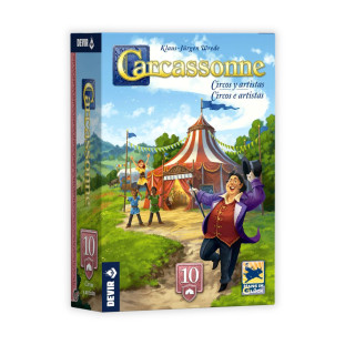 Carcassonne Exp 10 – Circos e Artistas Nova Edição