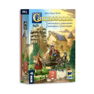 Carcassonne Exp 2 - Construtores e Comerciantes Nova Edição