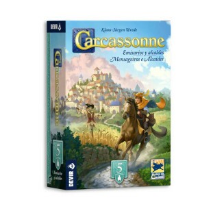 Carcassonne Exp 5 - Mensageiros e Alcaides Nova Edição 