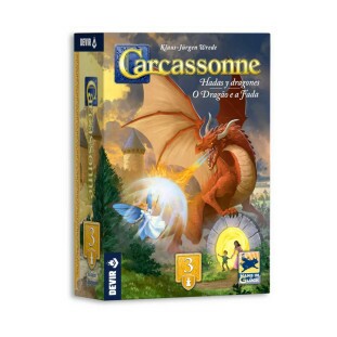 Carcassonne Exp 3 - O Dragão e a Fada Nova Edição
