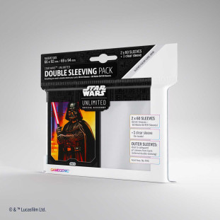 Gamegenic: Star Wars Unlimited - Art Sleeves Double Sleeving Pack Darth Vader