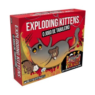 Exploding Kittens: O Jogo de Tabuleiro