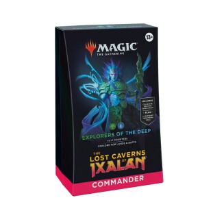 MTG As Cavernas Perdidas de Ixalan: Commander Explorers of the Deep (GU)