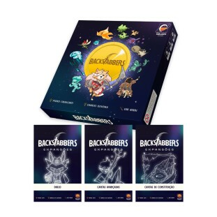 Kit Backstabbers + Expansões + Sleeves 