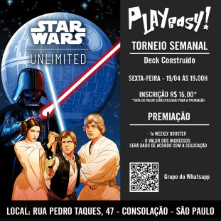 Star Wars: Unlimited - Spark of Rebellion - Torneio Semanal