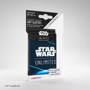 Gamegenic: Star Wars Unlimited - Art Sleeves Space Blue