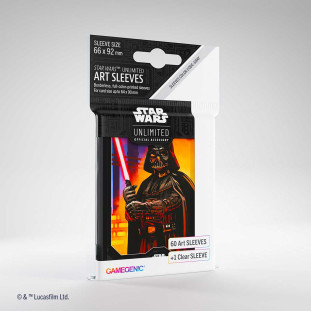 Gamegenic: Star Wars Unlimited - Art Sleeves Darth Vader