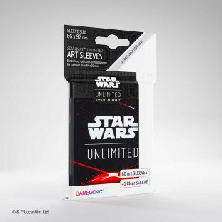 Gamegenic: Star Wars Unlimited - Art Sleeves Space Red
