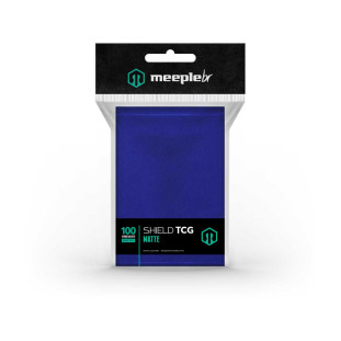 Sleeve TCG Matte: Azul (66,0 mm x 91,0 mm) – Meeple BR