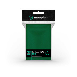 Sleeve TCG Matte: Verde (66,0 mm x 91,0 mm) – Meeple BR
