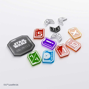 Gamegenic: Star Wars Unlimited - Acrylic Tokens