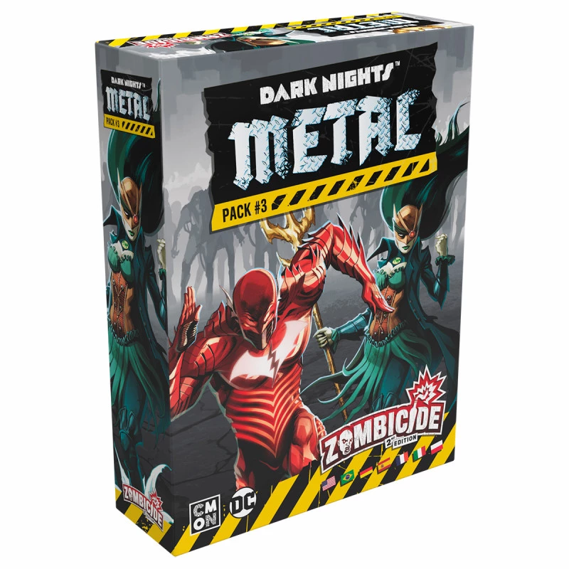 ●THE ASSASSINZ Zombicide (2ª Edição) - Dark Nights: Metal Character Pack 3