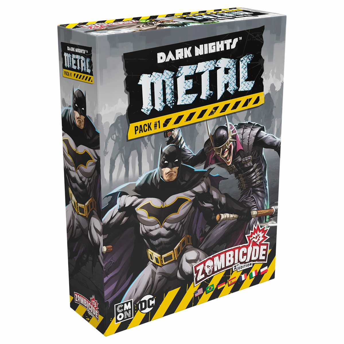 2枚セット R.O.M.E.-N-Tha Darkcide/Slippin'n Zombicide (2ª Edição) - Dark Nights: Metal Character Pack 5