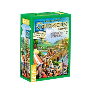 Carcassonne: Mercados e Pontos - Expansão