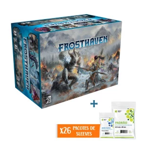 Frosthaven + sleeves Meeple Virus