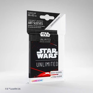 Gamegenic: Star Wars Unlimited - Art Sleeves Space Red