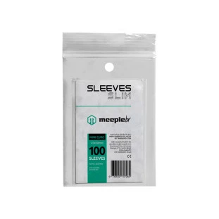 Sleeve Slim Mini Euro (45 mm x 68 mm) – Meeple BR
