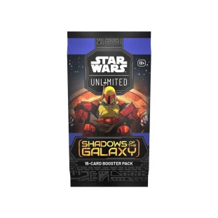Star Wars: Unlimited - Shadows of the Galaxy - Booster Pack Avulso (Inglês)