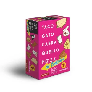 Taco Gato Cabra Queijo Pizza: Ao Contrário