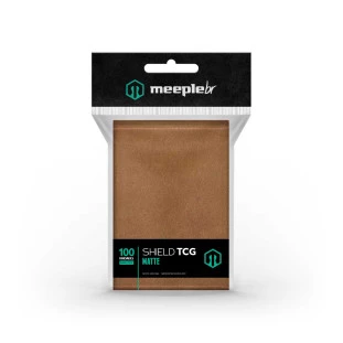 Sleeve TCG Matte: Cobre (66,0 mm x 91,0 mm) – Meeple BR