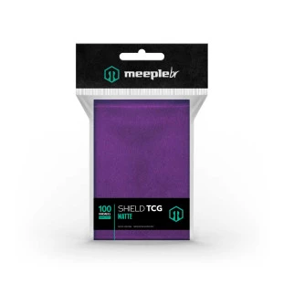 Sleeve TCG Matte: Roxo (66,0 mm x 91,0 mm) – Meeple BR