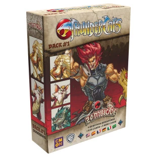 Zombicide: Black Plague - Thundercats Character Pack 1 - Expansão